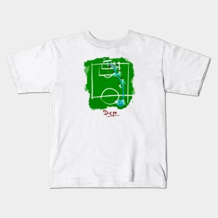 Maradona: Football art (paint) Kids T-Shirt